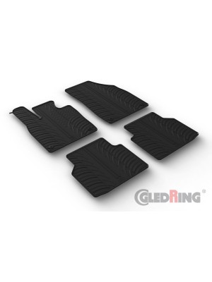 Original Gledring Passform Fußmatten Gummimatten 4 Tlg.+Fixing - Volkswagen VW e-ID4 Elektro 2021->